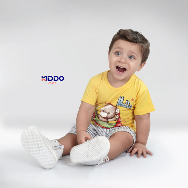 تیشرت شلوارک نساجی پسرانه کد 507