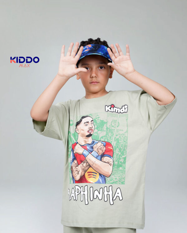 تیشرت شلوارک پسرانه شخصیت فوتبالی Kimdi - Image 3